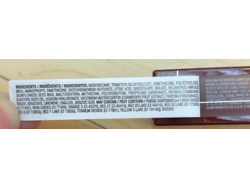 Revlon ColorStay Limitless Matte Liquid Lipstick, 015 Hype Girl, 0.17 fl oz