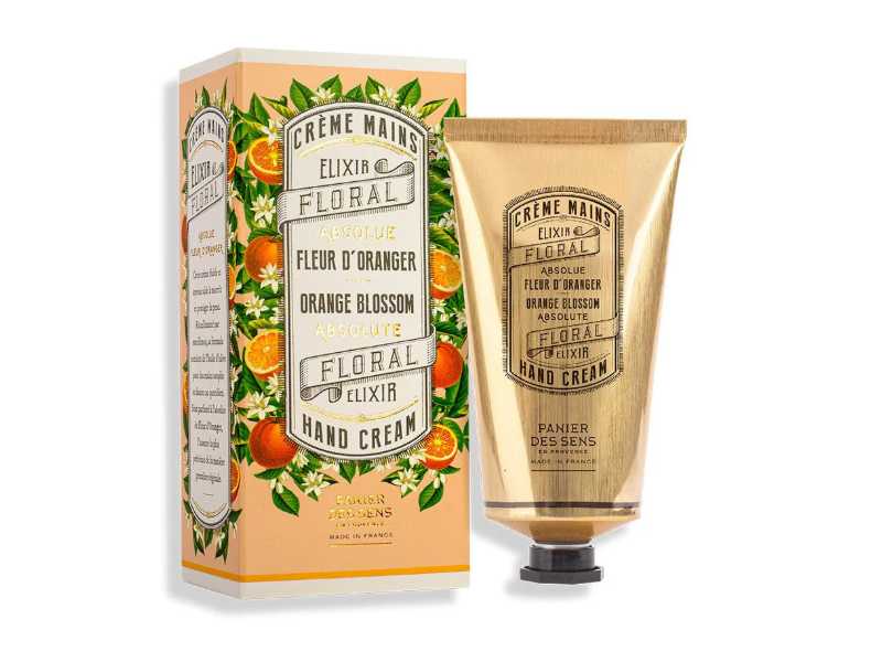 Panier Des Sens Absolute Floral Elixir Hand Cream, Orange Blossom, 2.6 fl oz/75 mL