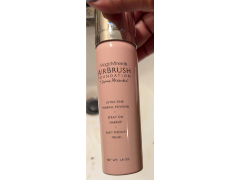 Jerome Alexander Magic Minerals Air Brush Foundation, Light Medium, 1.8 oz