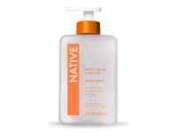 Native Hand Soap, Sweet Peach, 13 fl oz/384 mL - Image 2