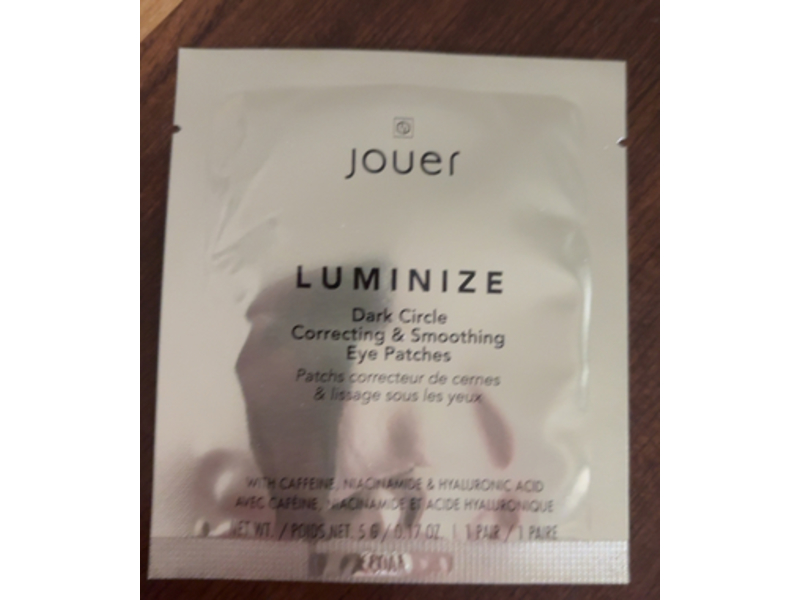 Jouer Luminize Dark Circle Correcting & Smoothing Eye Patches, 0.17 oz/5 g