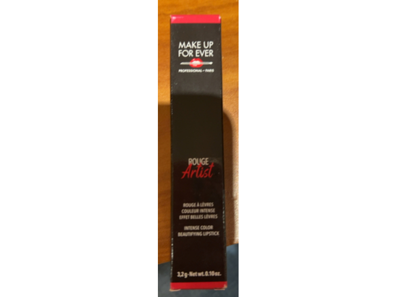 Make Up For Ever Rouge Artist Beautifying Lipstick, 206 Dragon Fruit, 0.10 oz/3.2 g