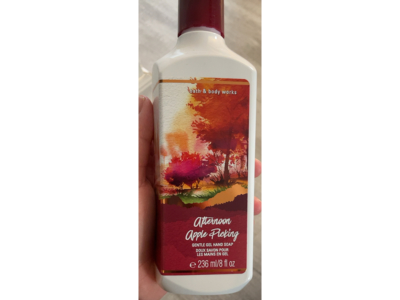 Bath & Body Works Afternoon Apple Picking Gentle Gel Hand Soap, 8 fl oz/236 mL