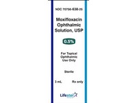 Moxifloxacin Ophthalmic Solution 0.5%, 3 mL, Lifestar (Rx) - Image 2