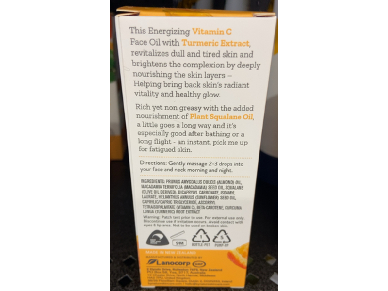 By Nature Brightening & Hydrating Face Oil, 1 fl oz/30 mL