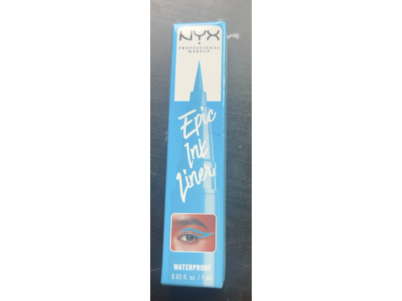 NYX Professional Makeup Epic Ink Liner, 08 Vintage Blue, 0.03 fl oz/1 mL