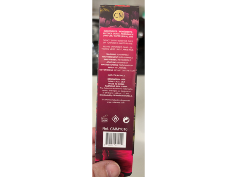 Catherine Malandrino Eau de Parfum, Mystere, 0.34oz/10 mL