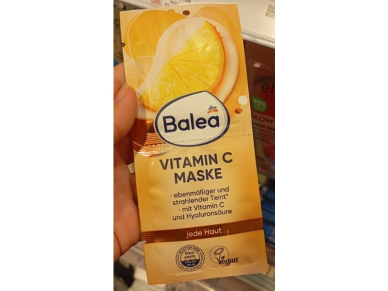 dm Balea Mask, Vitamin C, 8 mL, 2 Count
