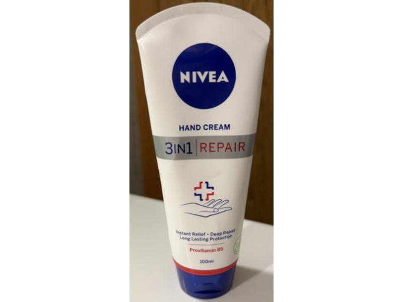 Nivea 3-In-1 Repair Hand Cream, 100 mL