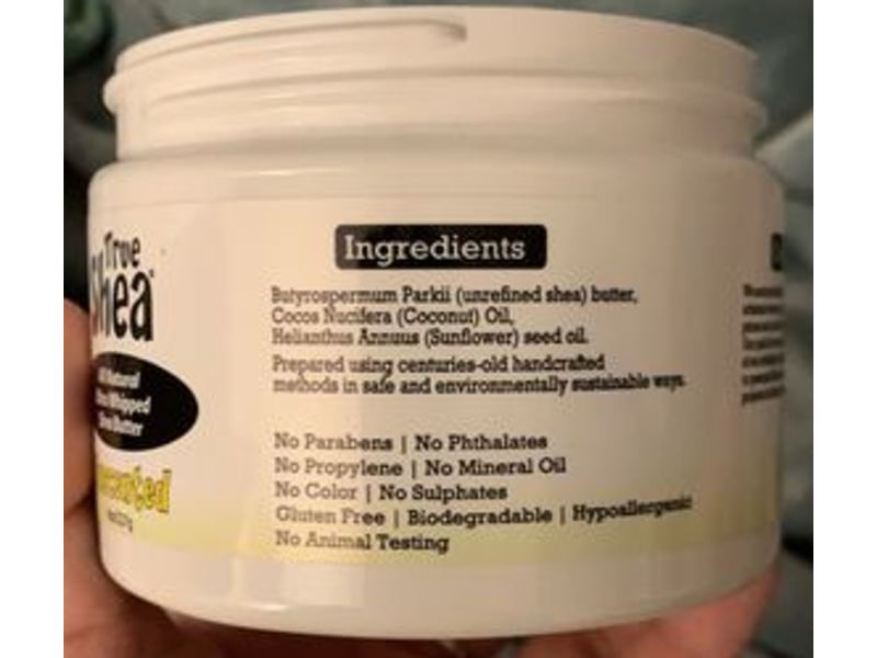 True Shea, Unscented, 227 g