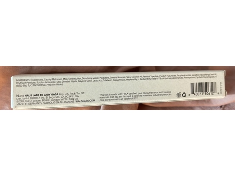 Haus Labs Le Monster Lip Crayon, Mahogany Matte, 0.05 oz/1.4 g