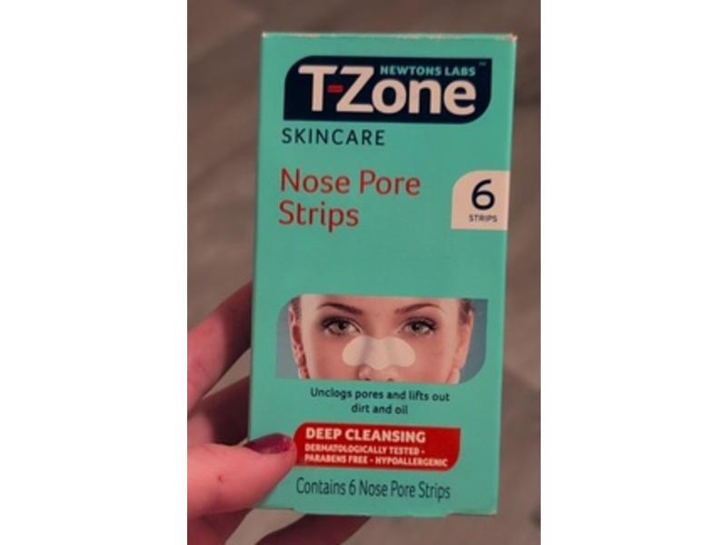 T Zone Skincare Nose Pore Strips, 6 Count