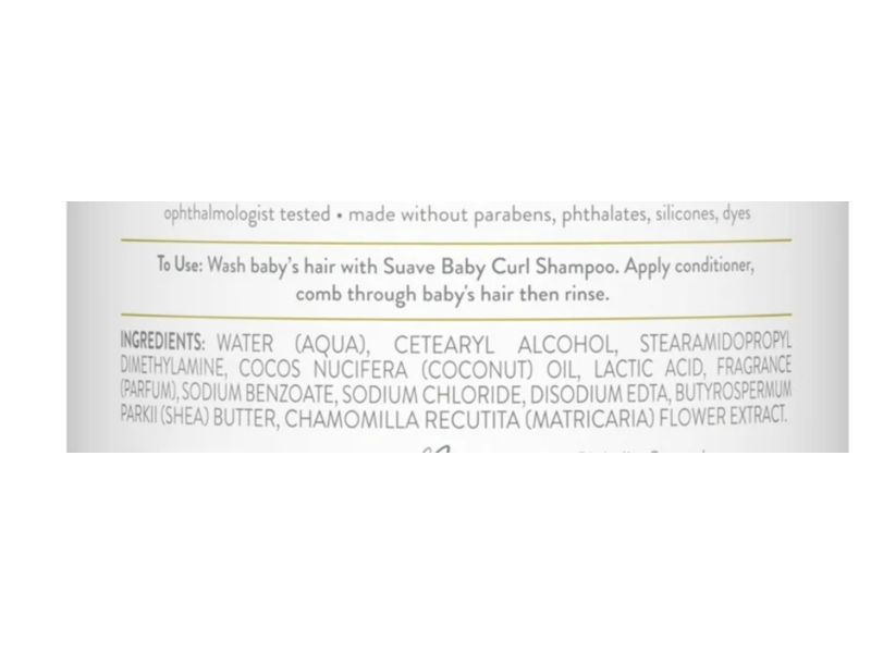 Suave Baby Curle Conditioner, Coconut Oil, 13.5 fl oz/400 mL