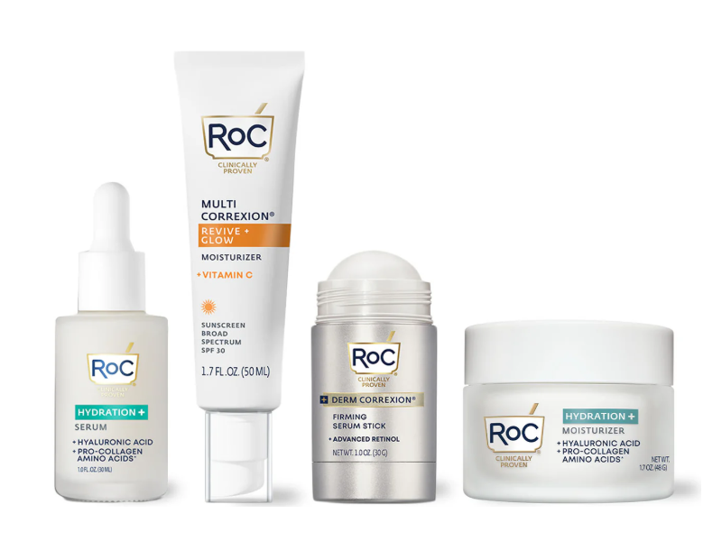 Roc Hydrate + Firm Am & Pm Routine Set