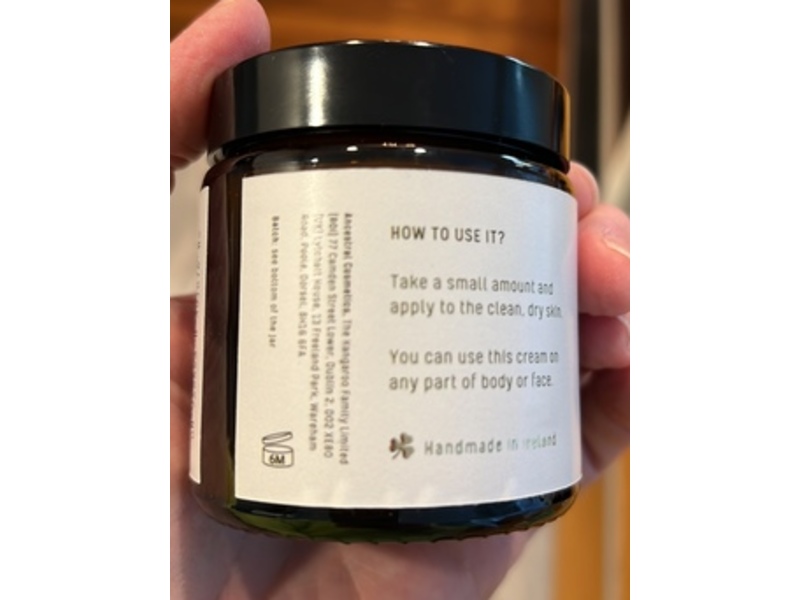 Ancestral Cosmetics Tallow Body Cream, Unscented, 4 oz/120 mL