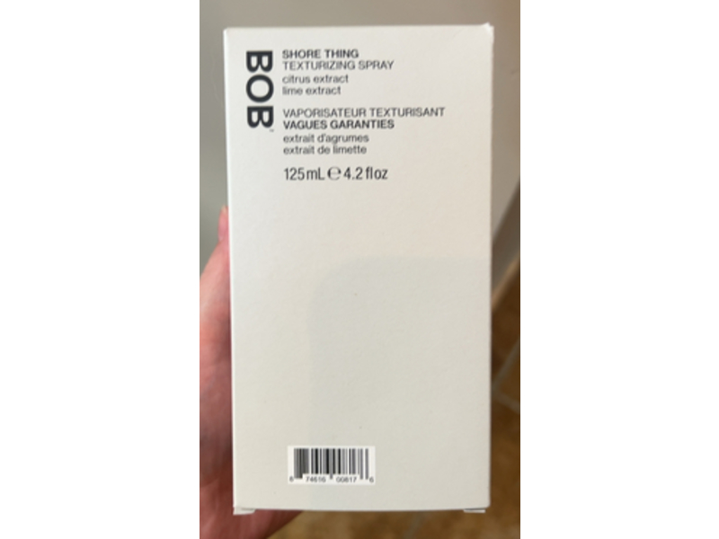 Bob Shore Thing Texturizing Spray, Citrus Extract & Lime Extract, 4.2 fl oz/125 mL