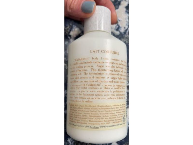 Fresh Sugar Bath Body Lotion, Lemon, 10 oz/300 mL