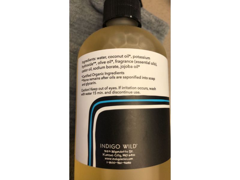 Indigo Wild Zum Face Gentle Facial Cleanser, 8 fl oz/225 mL