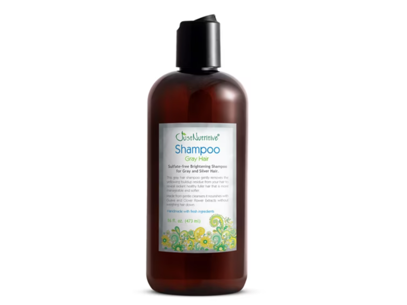 Just Nutritive Grey Hair Shampoo, 16 fl oz/473 mL