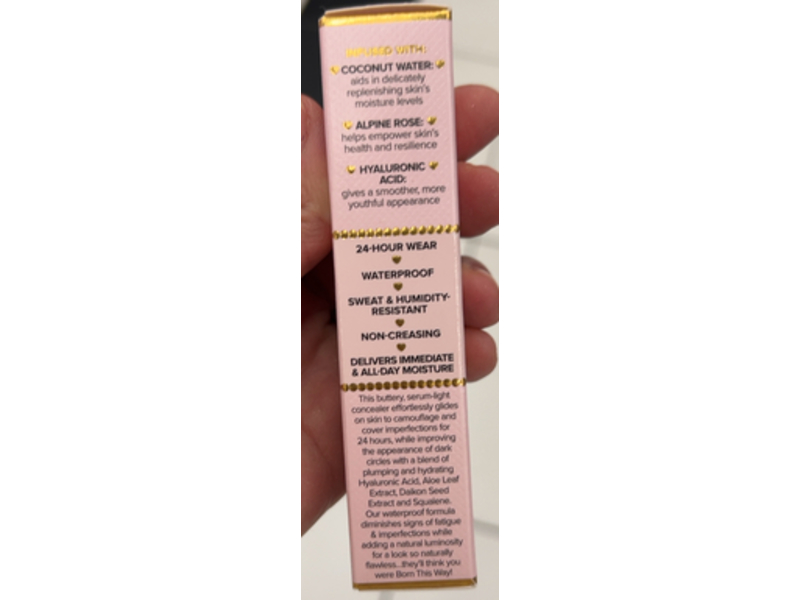 Too Faced Born This Way Ethereal Light Illuminating Smoothing Concealer, 07 Butter Croissant, 0.16 fl oz/5 mL