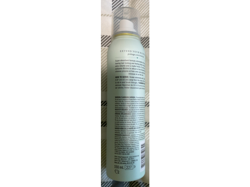 Drybar Detox Dry Shampoo, Original Scent, 3.5 oz/100 g