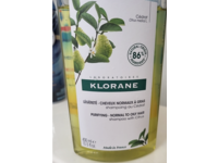 Klorane Purifying Normal To Oily Hair Shampoo, Citrus, 13.5 fl oz/400 mL - Image 3