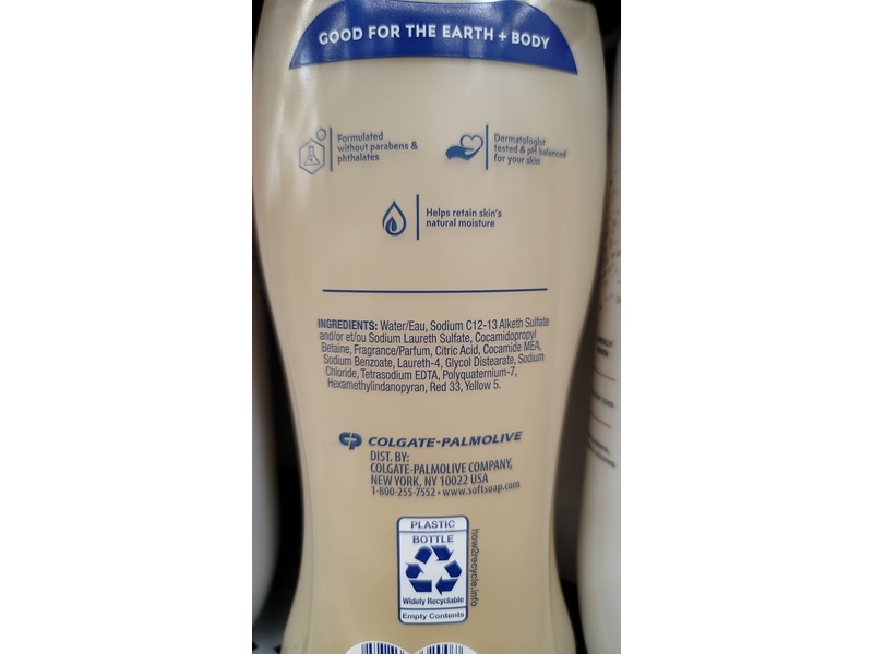 SoftSoap Moisturizing Body Wash, Sugar Cookie Cottage, 20 fl oz/591 mL