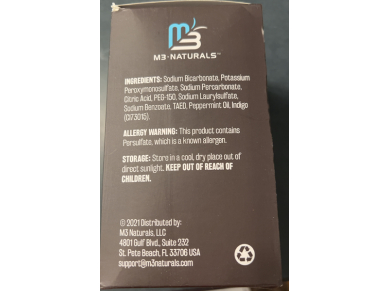 M3 Naturals Extra Strength Retainer Cleaner, Mint, 120 Tablets