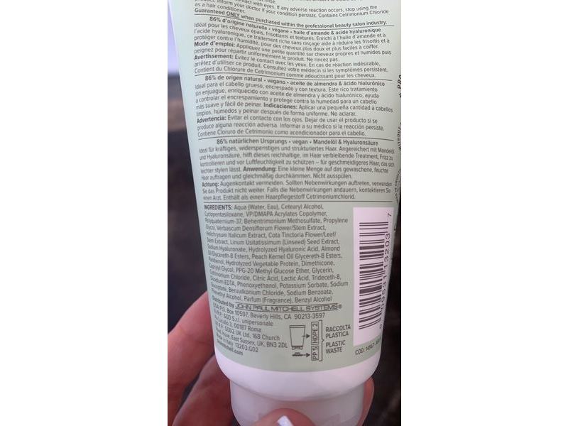 Paul Mitchell Clean Beauty Anti-Frizz Leave-In Treatment, 5.1 fl oz/150 mL