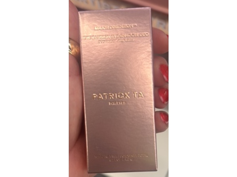 Patrick Ta Major Dimensions Eye Illusions Eyeshadow Duo, Talk to My Team, 0.14 oz/4.0 g