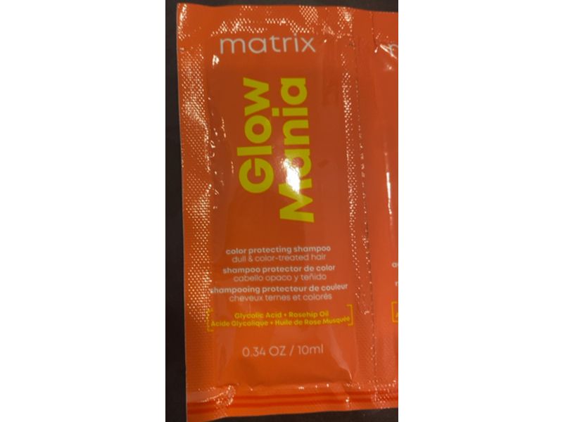 Matrix Glow Mania Color Protecting Shampoo, 0.34 fl oz/10 mL