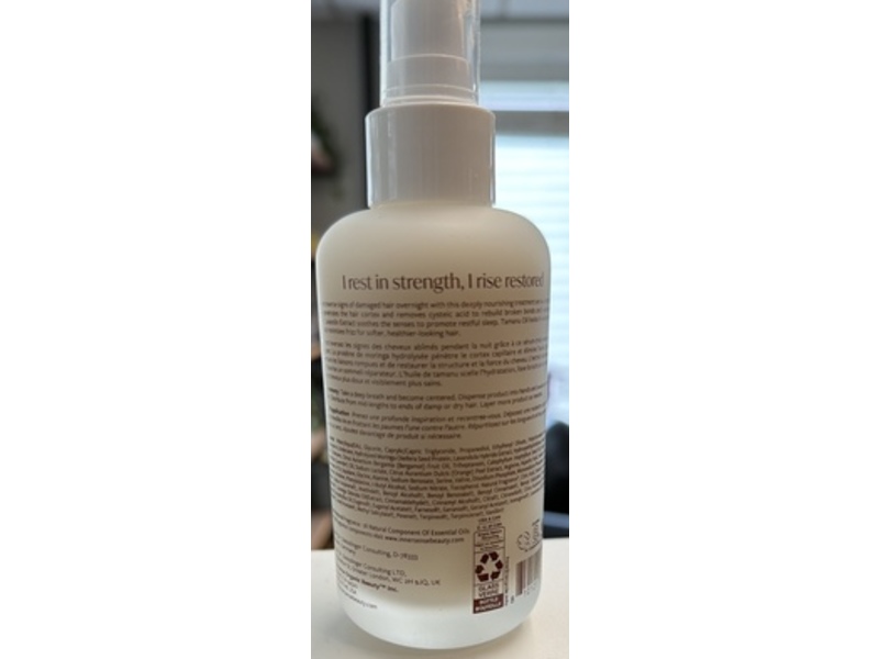 Innersense Overnight Repair Serum, 4 fl oz/118 mL