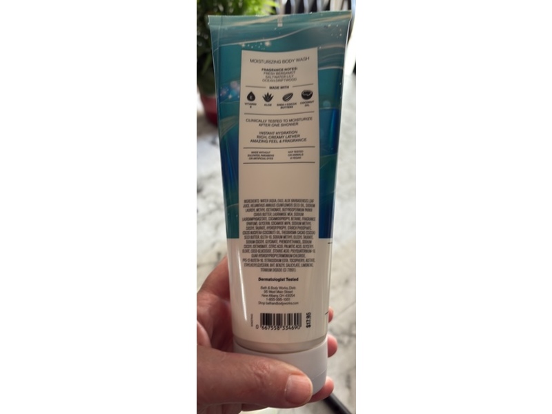 Bath & Body Works Moisturizing Body Wash, Endless Sea, 10 oz/295 mL
