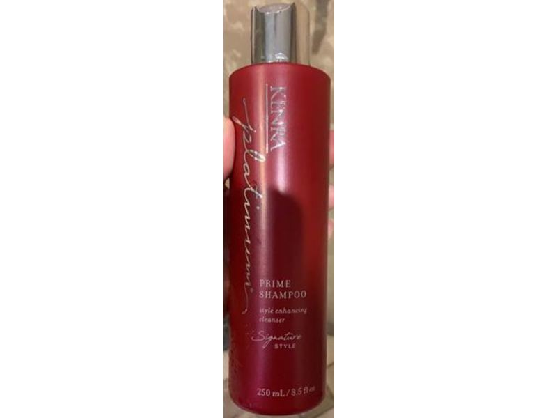 Kenra Platinum Prime Shampoo, Signature Style, 8.5 fl oz/250 mL