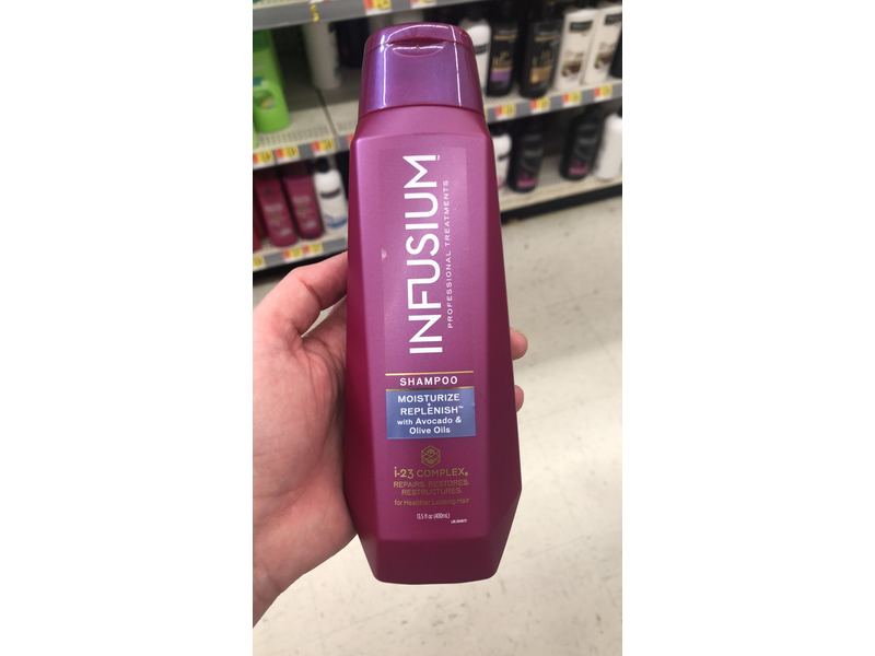 Infusium Moisturize & Replenish Shampoo, 13.5 Ounce