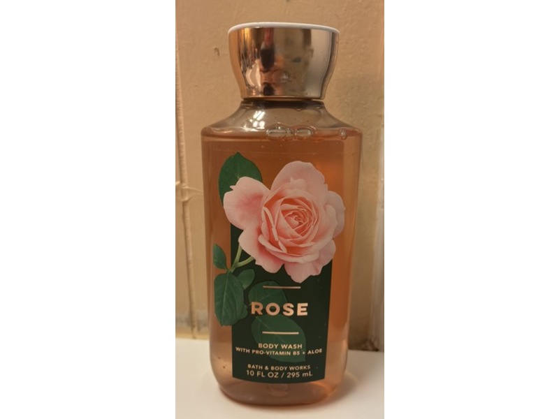 Bath & Body Works Body Wash, Rose, 10 fl oz/295 mL
