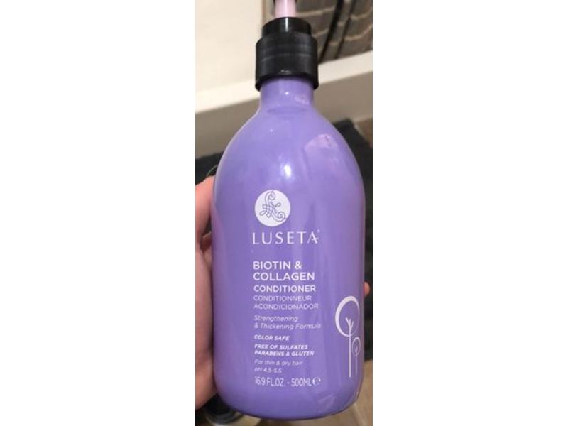 Luseta Conditioner, Biotin & Collagen, 16.9 fl oz/500 mL
