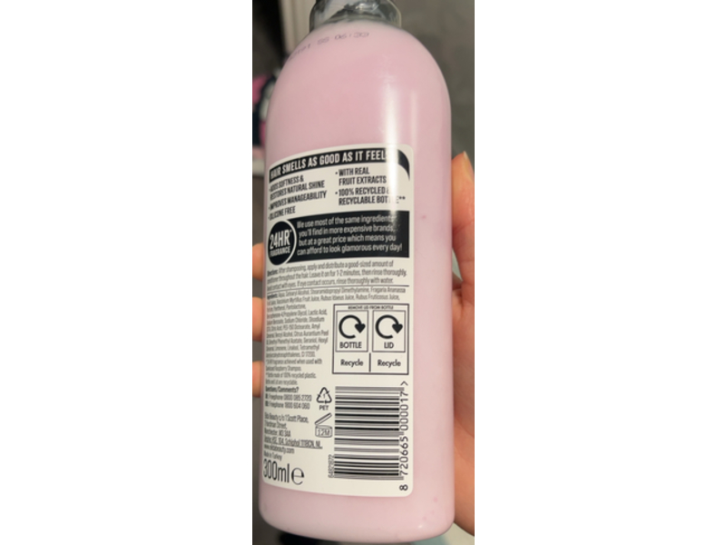 Alberto Balsam Conditioner, Sunkissed Raspberry, 300 mL