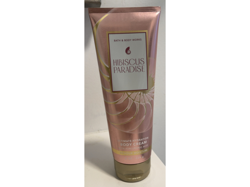 Body Works Ultimate Hydration Body Cream, Hibiscus Paradise, 8 oz/226 g