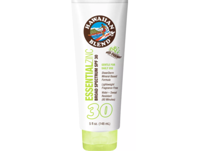 Hawaiian Blend Essential Zinc Sunscreen, SPF 30, 5 fl oz/148 mL
