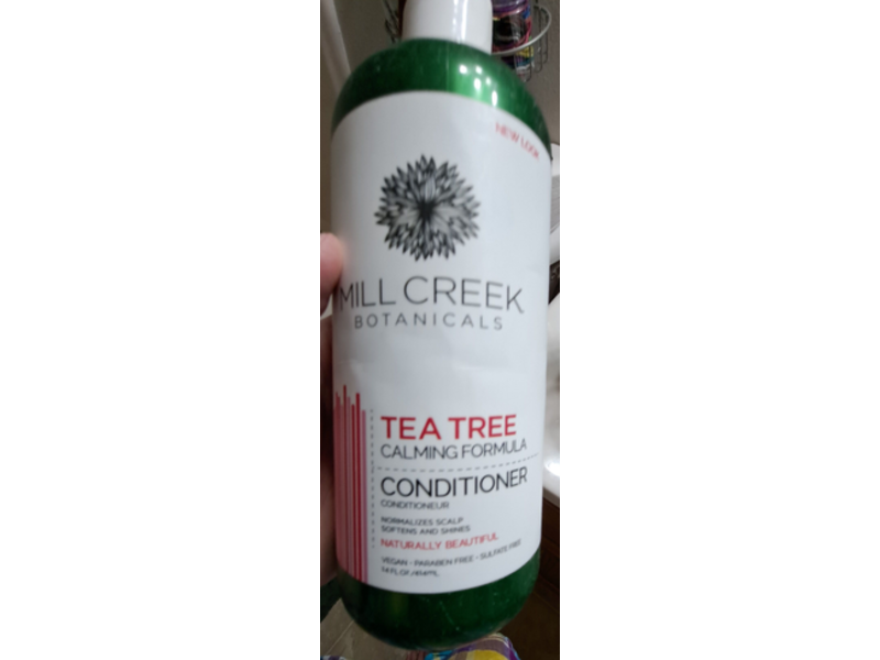 Mill Creek Botanicals Conditioner, Tea Tree, 16 oz/414 mL