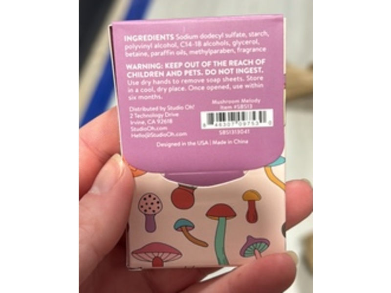 Studio Oh! Soap Sheets, Lavender, 100 Count