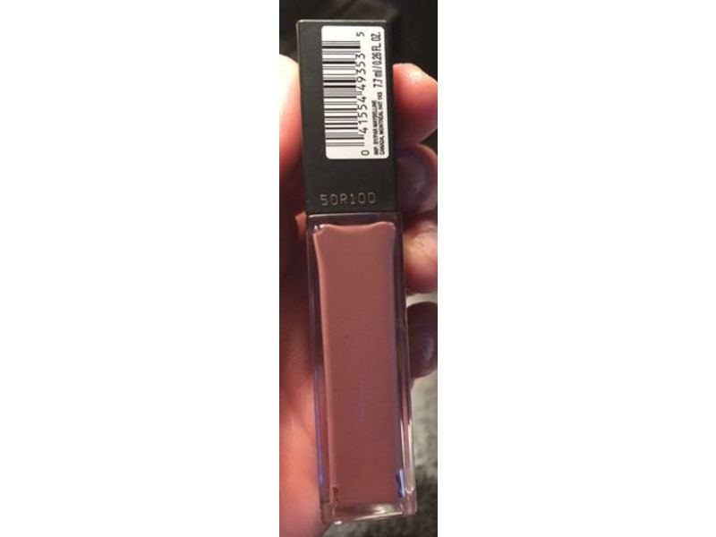 Maybelline Color Sensational Vivid Matte Liquid Lipstick, Grey Envy, 0.26 fl. oz/7.7 mL