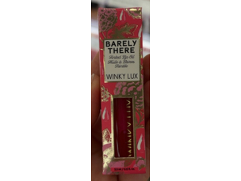 Winky Lux Tinted Lip Oil, Luscious, 0.12 fl oz/3.5 mL