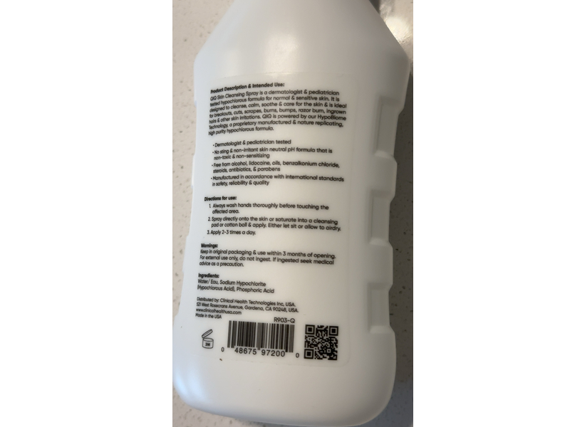 QIQ Cleansing Spray, 5 fl oz/147 mL