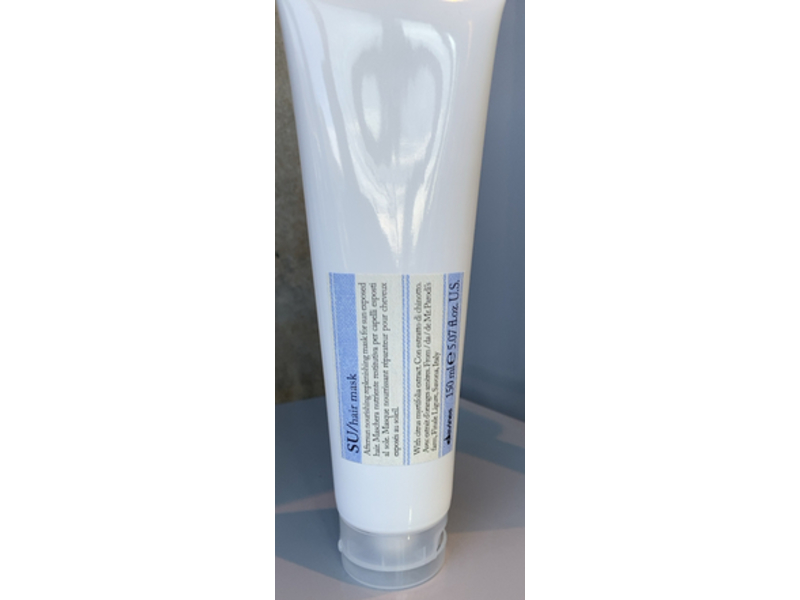 Davines SU/Hair Mask, Citrus Myrtifolia Extract, 5.07 fl oz/150 mL