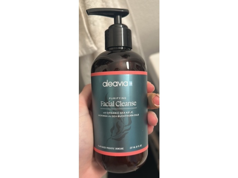 Aleavia Purifying Facial Cleanse Face Wash, 8 fl oz/237 mL