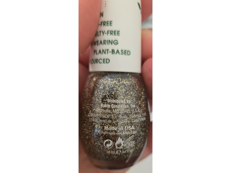 Kokie Green Polish, Starry-Eyed GP06, 0.54 fl oz/16 mL