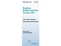 Sodium Sulfacetamide Lotion 10%, 4 fl oz/118 mL, Oceanside (Rx) - Image 2