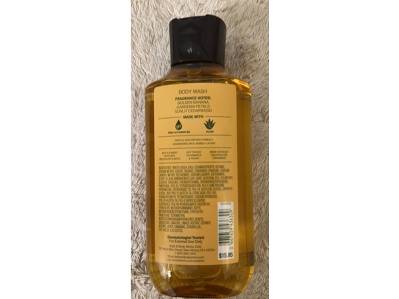 Bath & Body Works Dreaming Of Rio Body Wash, Pro Vitamin B5 + Aloe, 10 oz/295 mL